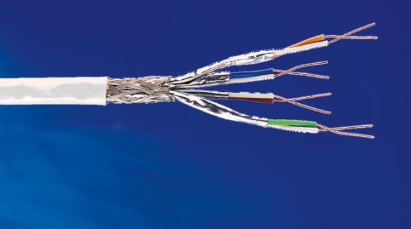 Data Cable Cat 7 S/FTP LSZH White 500m Reel